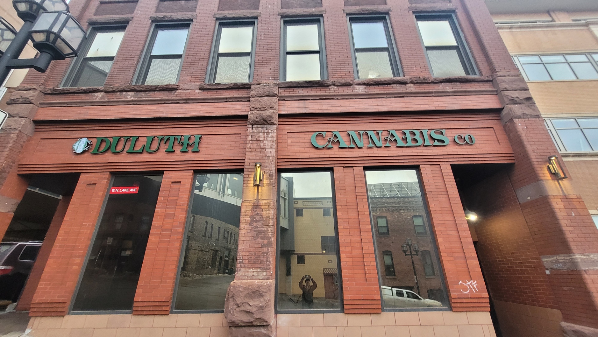 Store front on Lake Avenue